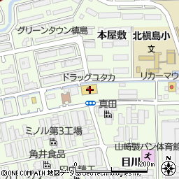 京都府宇治市槇島町本屋敷12周辺の地図