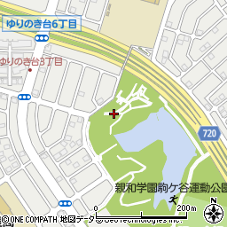 兵庫県三田市ゆりのき台周辺の地図