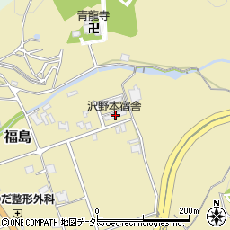 兵庫県三田市福島329周辺の地図