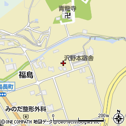兵庫県三田市福島343周辺の地図