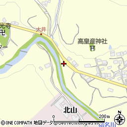 兵庫県川辺郡猪名川町北田原シトラ周辺の地図