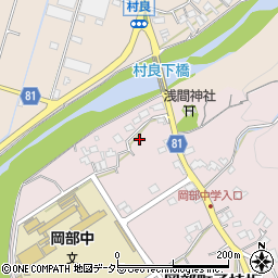 静岡県藤枝市岡部町子持坂60周辺の地図