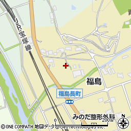 兵庫県三田市福島716周辺の地図