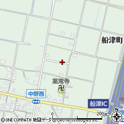 兵庫県姫路市船津町周辺の地図