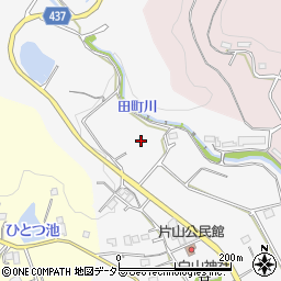 愛知県新城市片山明神谷周辺の地図