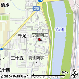 京都精工株式会社周辺の地図