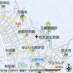 静岡県伊豆市土肥301周辺の地図