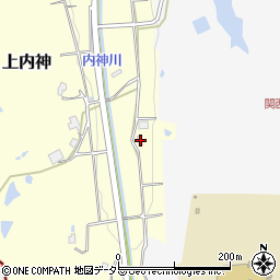 兵庫県三田市上内神908周辺の地図