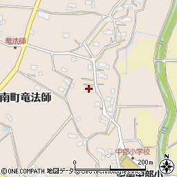 滋賀県甲賀市甲南町竜法師1015周辺の地図
