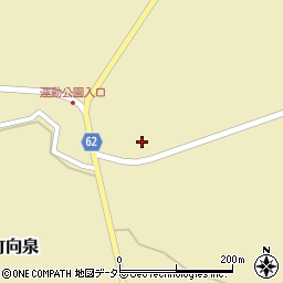 広島県庄原市口和町向泉1153周辺の地図