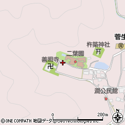 兵庫県姫路市夢前町菅生澗652周辺の地図