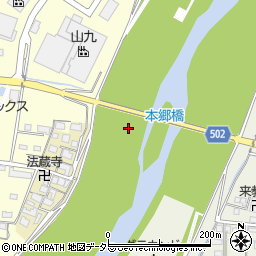 本郷橋周辺の地図