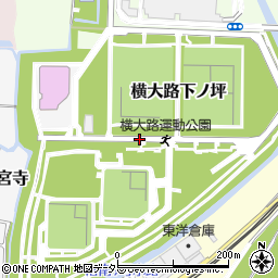 京都府京都市伏見区横大路下ノ坪周辺の地図