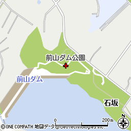 前山ダム公園周辺の地図