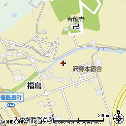 兵庫県三田市福島344周辺の地図