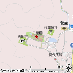 兵庫県姫路市夢前町菅生澗673-1周辺の地図