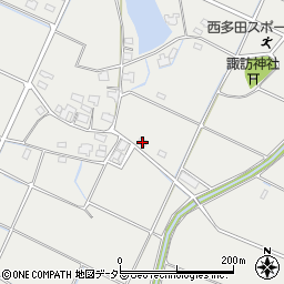 兵庫県姫路市山田町多田1043-2周辺の地図