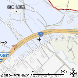 三重県鈴鹿市下大久保町2592周辺の地図