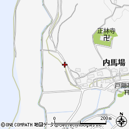 兵庫県川辺郡猪名川町内馬場札ノ辻周辺の地図