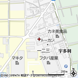 愛知県岡崎市高橋町一二三11周辺の地図
