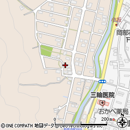 静岡県藤枝市岡部町岡部406周辺の地図