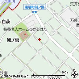 愛知県安城市東端町明祥南6周辺の地図