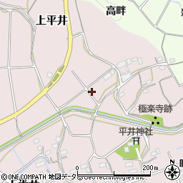 愛知県新城市上平井古御堂ノ入周辺の地図