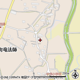 滋賀県甲賀市甲南町竜法師46周辺の地図