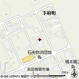 日ノ丸西濃運輸株式会社　浜田支店周辺の地図
