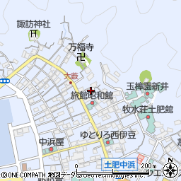 静岡県伊豆市土肥254周辺の地図