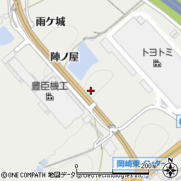 愛知県岡崎市樫山町神馬口周辺の地図