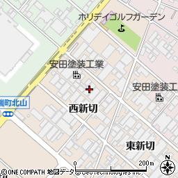 出口商店周辺の地図