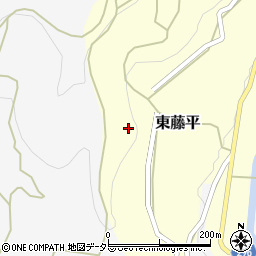 静岡県浜松市天竜区東藤平117周辺の地図