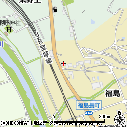兵庫県三田市福島701周辺の地図