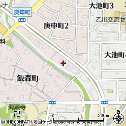 グループホーム乙川周辺の地図