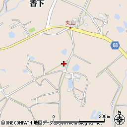 兵庫県三田市香下1912周辺の地図