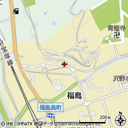 兵庫県三田市福島751周辺の地図