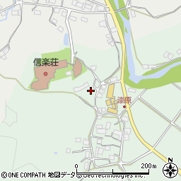 滋賀県甲賀市信楽町牧1272周辺の地図