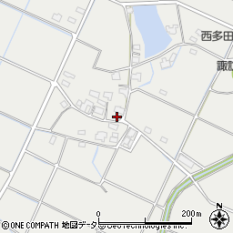 兵庫県姫路市山田町多田1158-2周辺の地図