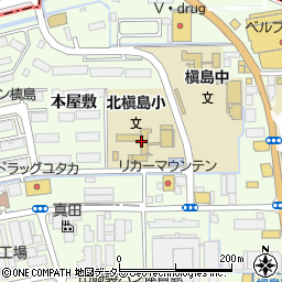 宇治市立北槇島小学校周辺の地図