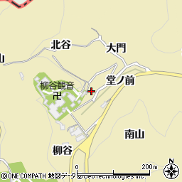 京都府長岡京市浄土谷（堂ノ谷）周辺の地図