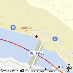岡山県庁　備前県民局旭川ダム統合管理事務所周辺の地図