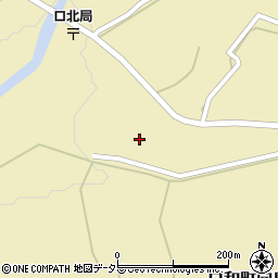 広島県庄原市口和町向泉989周辺の地図