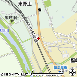 兵庫県三田市福島702周辺の地図