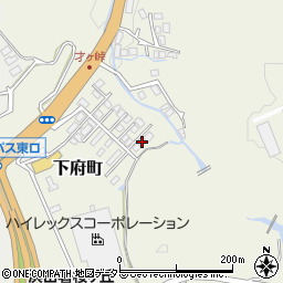 島根県浜田市下府町344周辺の地図