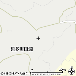 岡山県新見市哲多町田淵1499周辺の地図