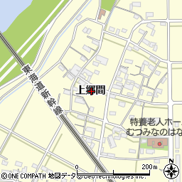 愛知県岡崎市合歓木町上郷間周辺の地図