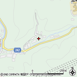 京都府宇治市炭山（滝ノ元）周辺の地図