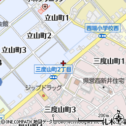 烏居建具店周辺の地図
