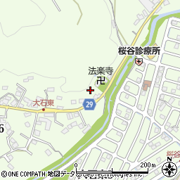 滋賀県大津市大石東周辺の地図